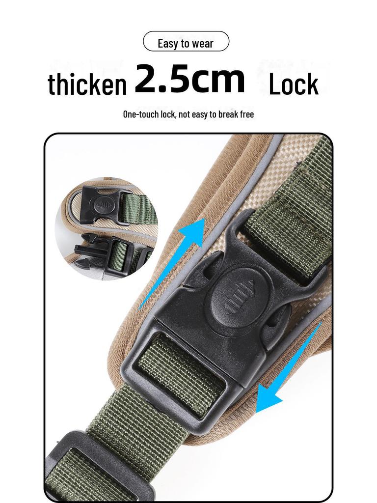 Explosion-Proof Cross-Border Dog Leash and Harness for Medium and Large Dogs