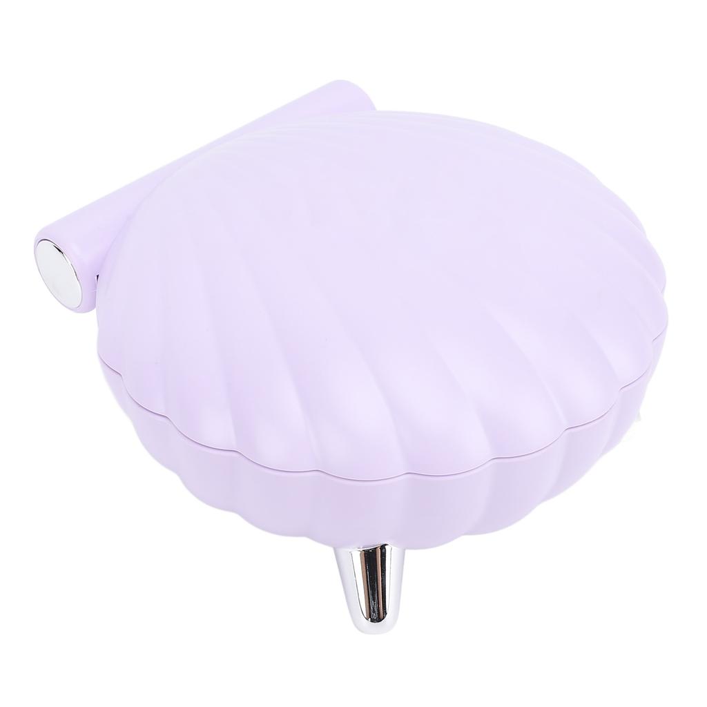 Bluetooth Speaker Unique Seashell Shape Stereo Speaker with Colorful Night Light 1200mah for Bedroom Table Decoration