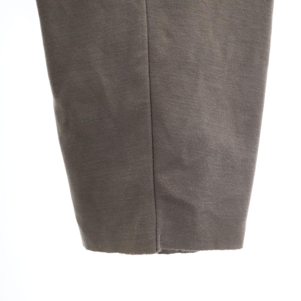 ATTACHMENT Made In Japan Long Sleeve Turtleneck Cut 2 Khaki Stretch Men's Used