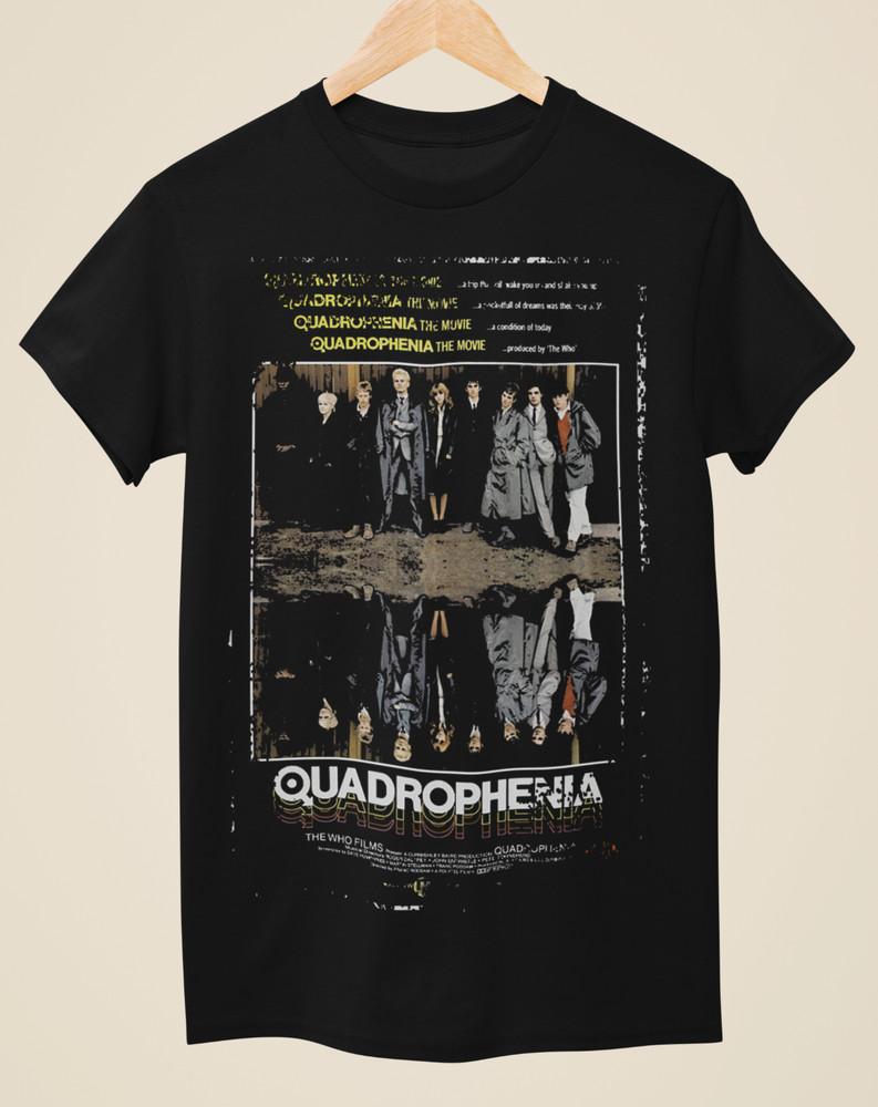 

Quadrophenia - Movie Poster Inspired Unisex Black T-Shirt Unisex T-Shirt S