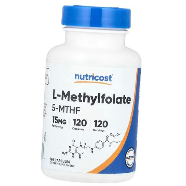 Methylfolate, L-Methylfolate 15, Nutricost  120caps (36647089)