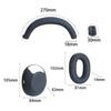 Anti-scratch Wireless Headphones Cover Soft Headset Pad for Sony WH-1000XM6 Bluetooth Headset