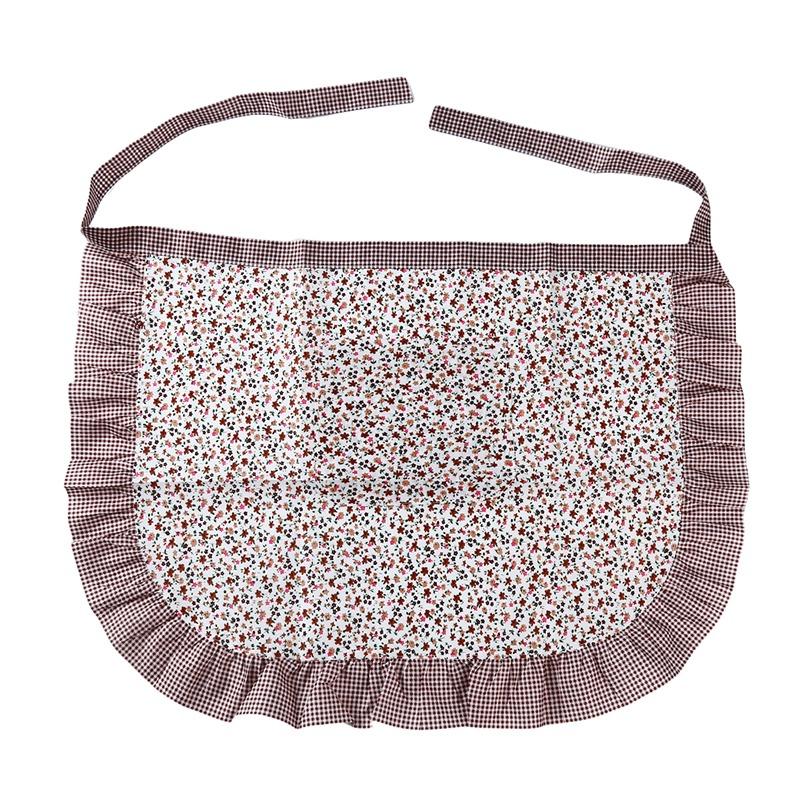 Short Waist Kitchen Apron Lace Half Waist Bib Maid Costume With Kitchen Party Favors For Women Waitress New