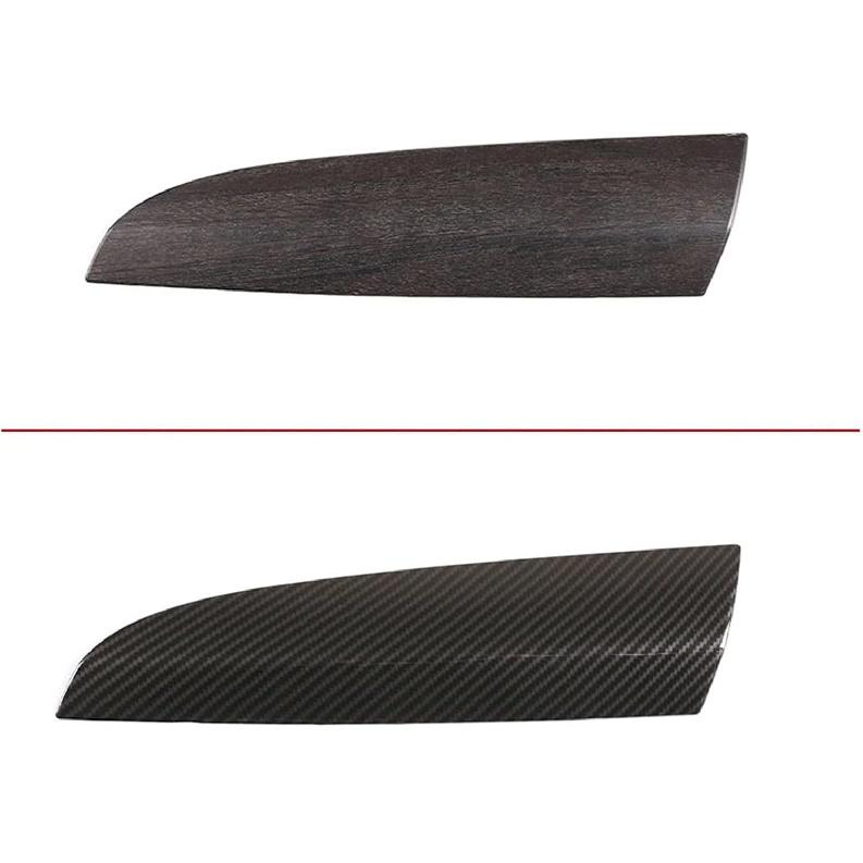 ABS Carbon Fiber Car Dashboard Panel Cover Trim Compatible with BMW X3 F25 X4 F26 2011-2017 Car Interior Center Console Decoration Sticker(Oak Wood