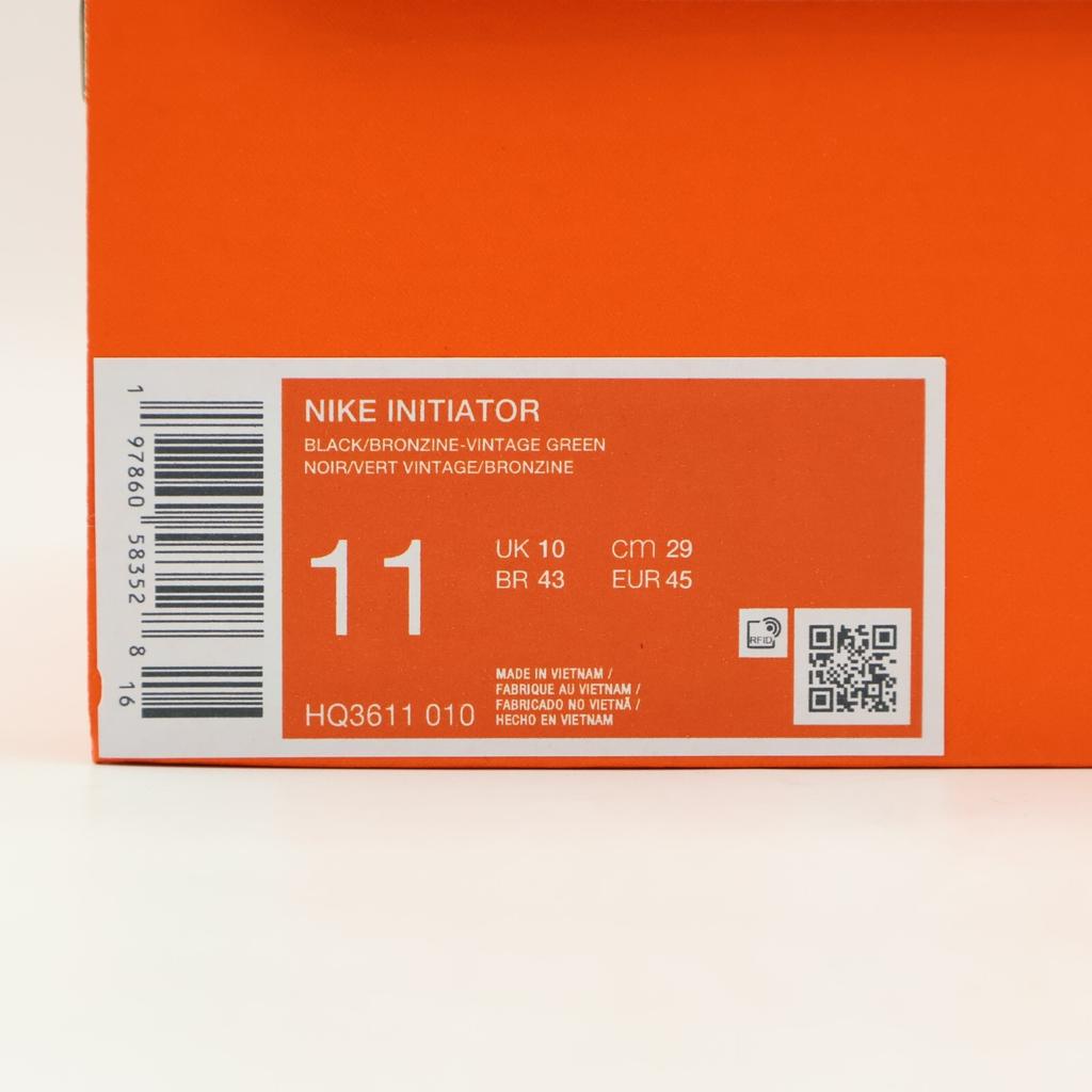 HQ3611-010 Nike Initiator Schwarz Vintage Grün Kokosmilch Bronzine (Herren)