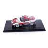 Voiture Miniature de Collection - IXO - FIAT Abarth 124 RGT - 1/43 - Rallye Monte Carlo 2022 - Blanc/Rouge/Noir
