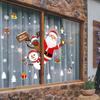 Christmas Wall Window Stickers Marry Christmas Decoration For Home 2025 Christmas Ornaments Xmas Navidad Gift New Year 2025