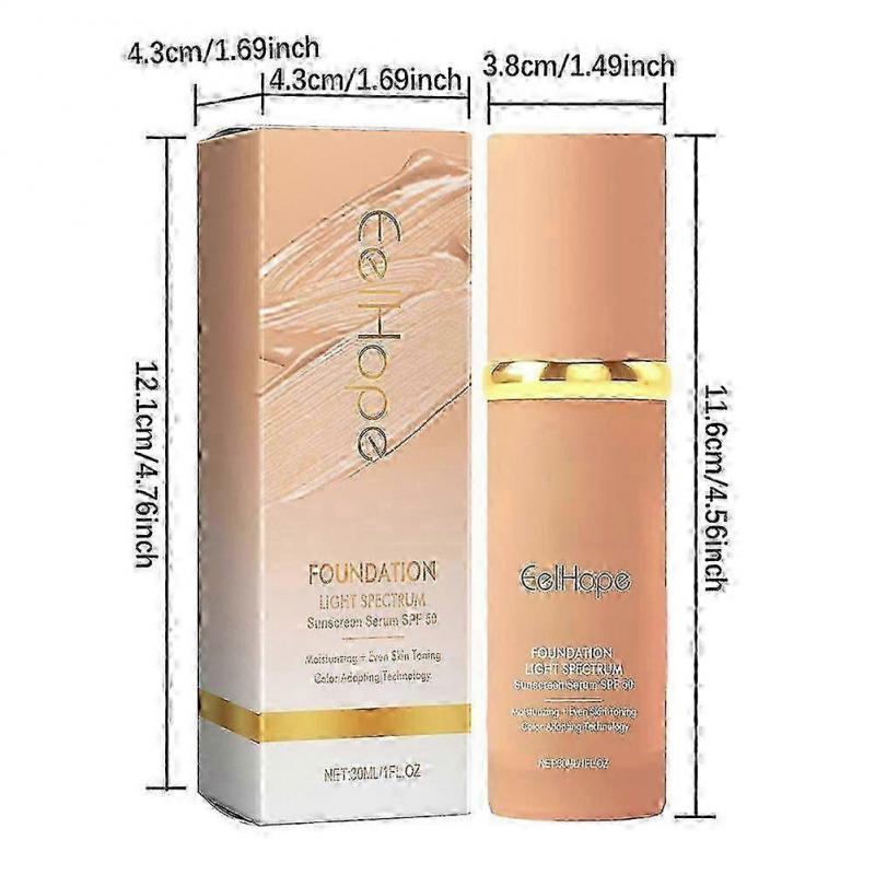 2025 Flüssig-Foundation Für Frauen Feuchtigkeitsspendend Wasserdicht Langanhaltende Foundation Für Alle Hauttypen