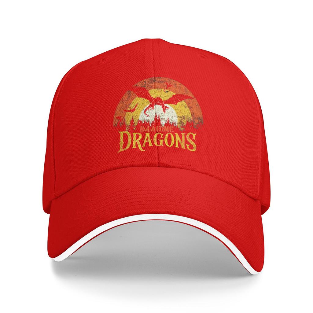Loom Baseball Cap Imagine Dragons Fan Tennis Skate Hot Sale Trucker Hat Women Men Fashion Print Baseball Caps