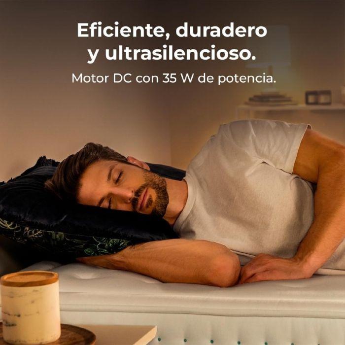 Ventilateur de Plafond - Cecotec - EnergySilence Aero 5295 - 35 W - LED 18 W - Télécommande