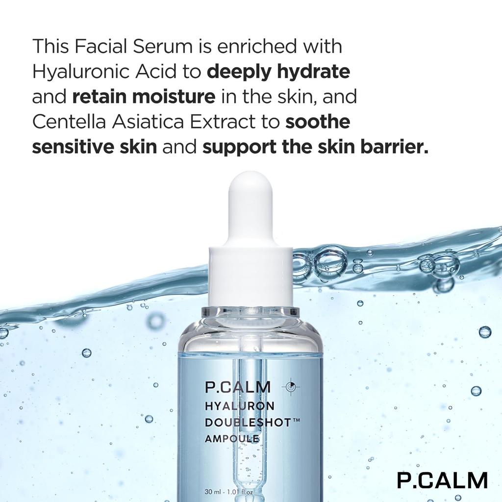P.CALM Hyaluron Double Shot Ampoule 30ml
