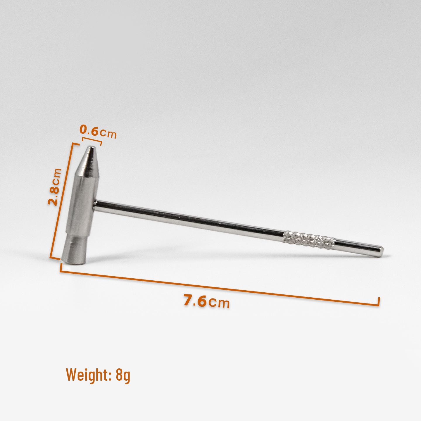 Mini Household Claw Hammer - Small Hammer for Watch Repair and Hardware with Iron Round Head Sledgehammer