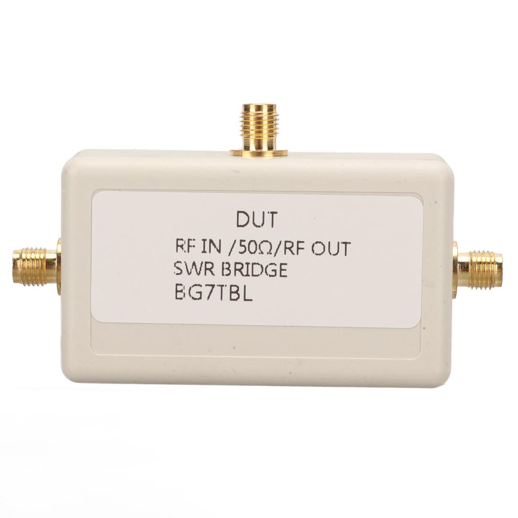 SWR High Power Bridge 1‑500Mhz 3 Ports Standing Wave Ratio Bridge for Antenna Measurement RF