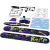 PLAYSTEM Rubber Band Aeroplane Biplane STEM Kit- Xmas Gift for Boys & Girls