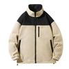 Men's Brushed Heather Fleece Jacket  Midweight Zip Up Jacket with Fleece Exterior and Sherpa Bonded Interior