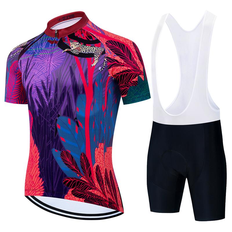 

Team Men s Short Sleeves Cycling Jersey Set Quick-Dry Mountain Bike Cycling Clothing Triathlon Cycling Suit 2026 Summer Breathable Cycling Suit Set Asian size-S