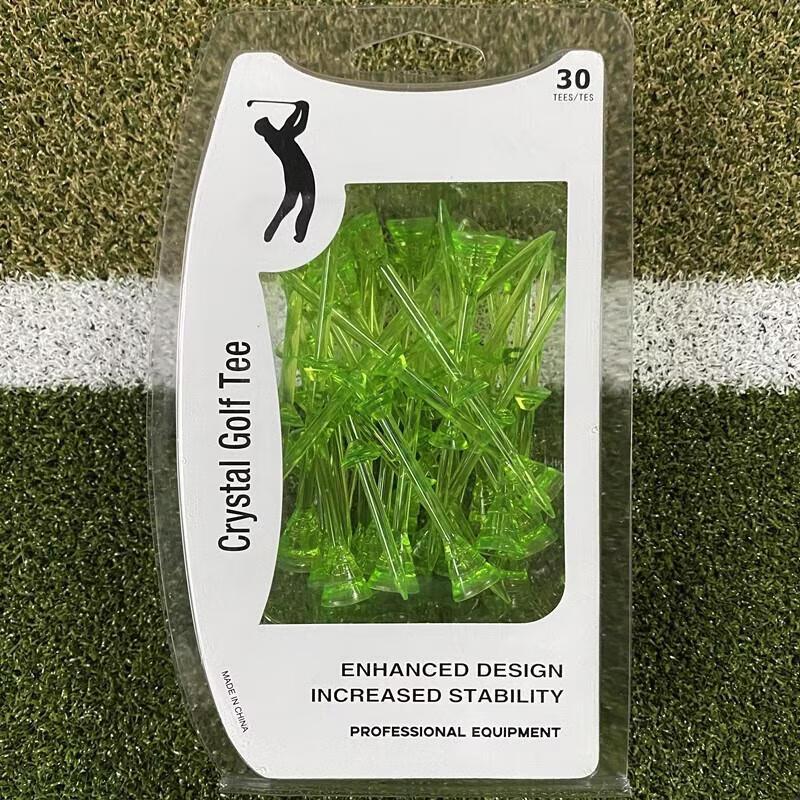 

Transparent Light Green Golf Tees