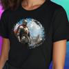 T-Shirt Women Knight Armor Motif Cotton Size S To 3XLWill Be Opened In a New Window or Tab