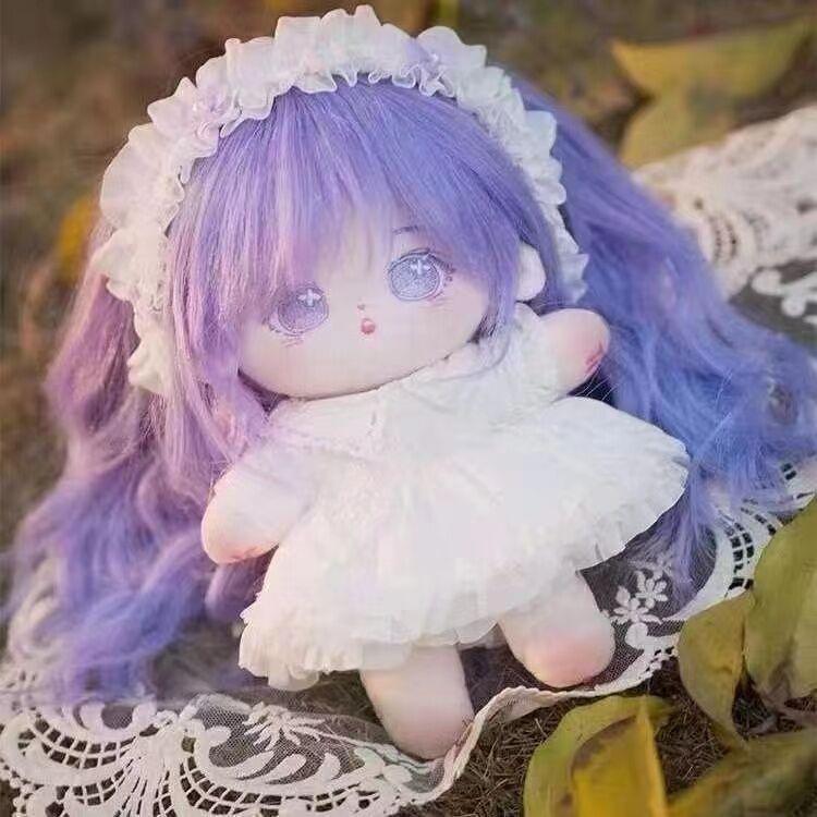 

20CM Cotton Doll Wig for Male and Female Dolls - Headgear and Hair