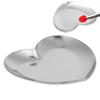 Heart Shaped Manicure Color Mixing Tray Cosmetics Organizer Tray  DIY Pigment Blending