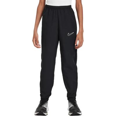 Academy Dri-Fit Swoosh Series Breathable Football Training Pants Kids Bottoms Black White HJ3711-010