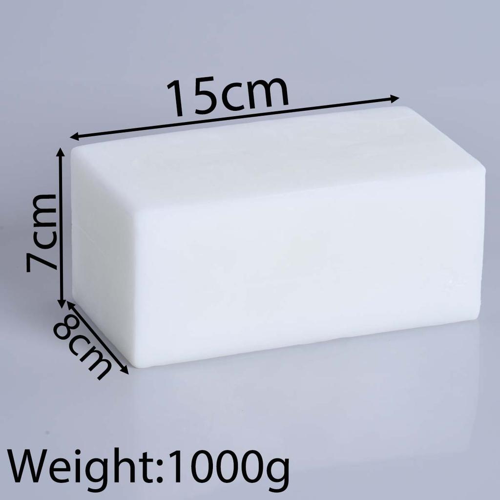 1000g Glycerin Soap Base DIY Handmade Soap Base Transparent White Melt Pour Making Soap Aromath Bath Raw Materials Wholesale