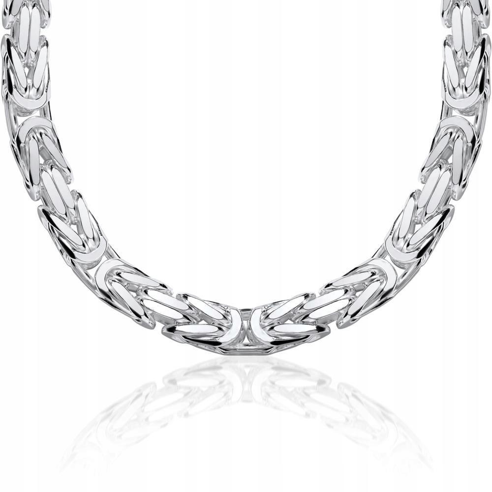Men' Silver Bracelet 925 Silver Royal Byzantine 5mm/20cm