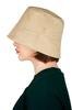 Stud Drop Over Fit Bucket Hat Beige [VARZAR]
