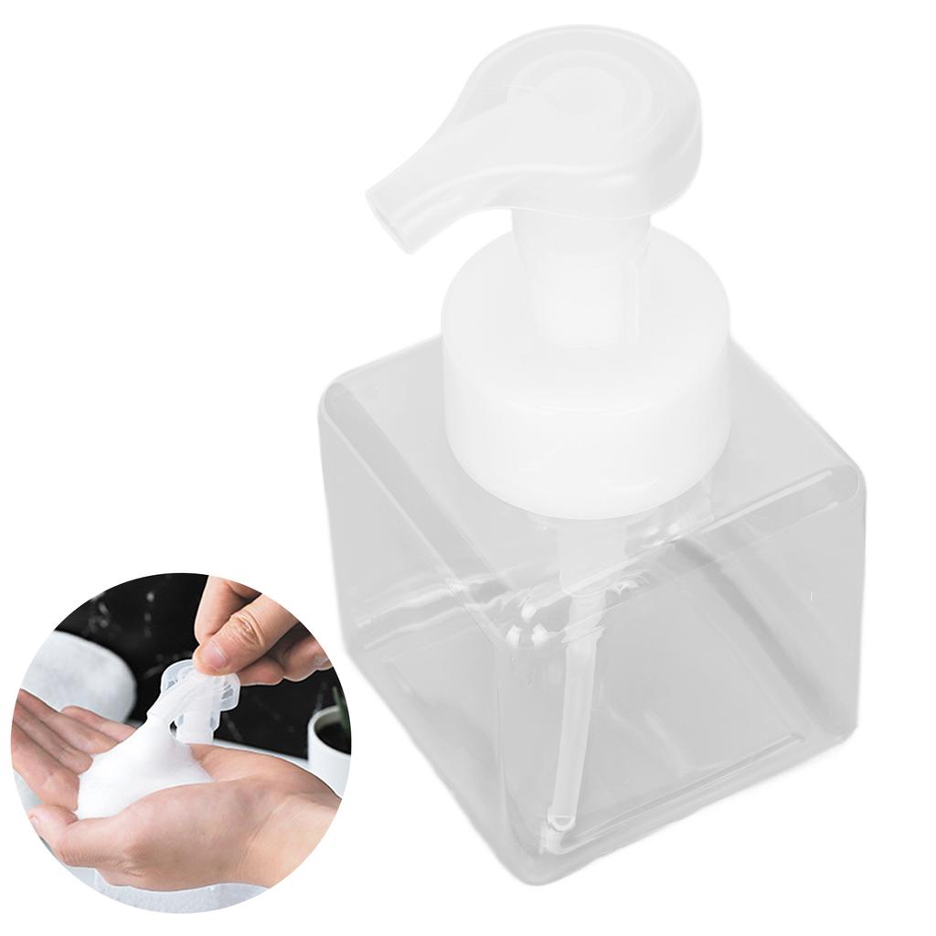 Empty Foaming Bottle Home Beauty Salon Portable Refillable Pump Soap Dispenser for Liquid Soap250ML
