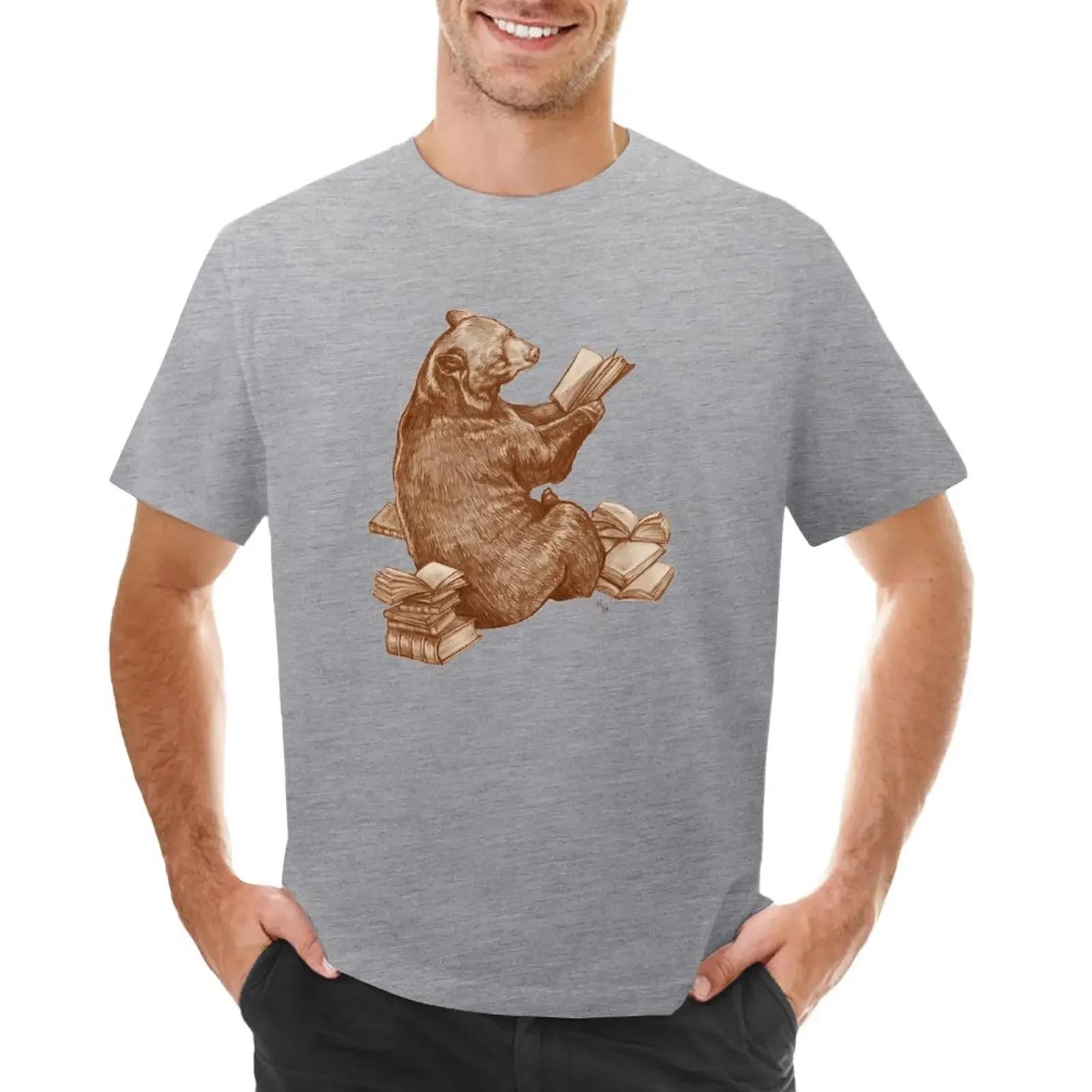 

Libearian TShirt summer tops plus size tops Mens t shirts S