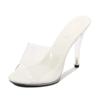 Fashion 2025 New 35-43 Sexy Super High Heels 11CM High Nightclub Transparent Sandals Sex Shoes Large Size Shoes