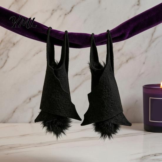 Realistic Bat for Photo Booths Halloween Decorations, Felt Hanging Bats, Spooky Flying Props Durable Decorations Haunted House Party, Indoor