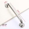 Stainless Steel Fire Door Handle 304#201#, Round Tube, Wooden Door, Versatile Bathroom Handrail