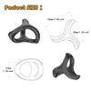 Penis Ring Silicone Lock Ring Delay Ejaculation High Elasticity Time Lasting Cock Ring Sex Toys For Men