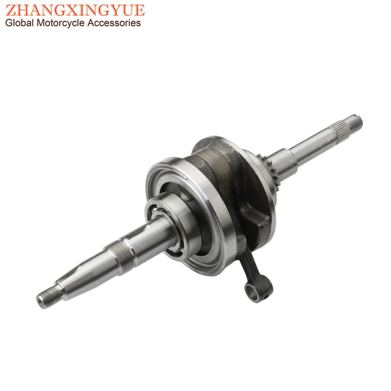 Scooter Crankshaft For SYM Orbit 2 Fiddle 3 Symphony SR ST 50 Tonik 50cc AC 13000-A1A-000 4T Engine Parts