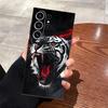 Case for Samsung Galaxy S26 Ultra S24 S23 S20 Ultra Note 20 8 9 10 S25 Plus S10 S9 S21 FE Funda Phone Cover Cool Cartoon Wolf