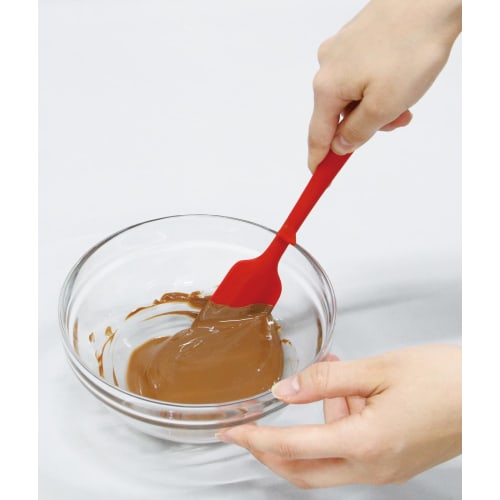 World Create ViV Antibacterial Silicone Kitchen Spatula, Dark Red, 60046