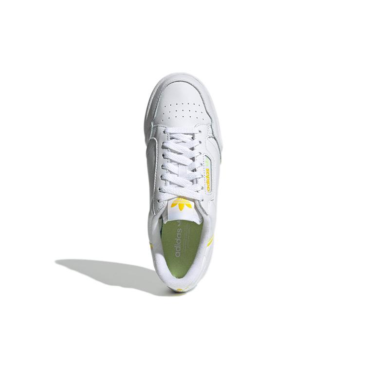 Adidas Wmns Continental 80 'White Semi Frozen Yellow' Women's EE5561