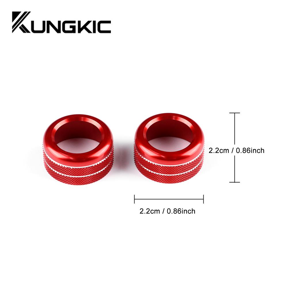 Audio Knob Switch Outlet Knob Rings For Subaru Crosstrek Impreza Levorg 2025-2026 Navigation WRX 2025-2026 Forester 2025-2026