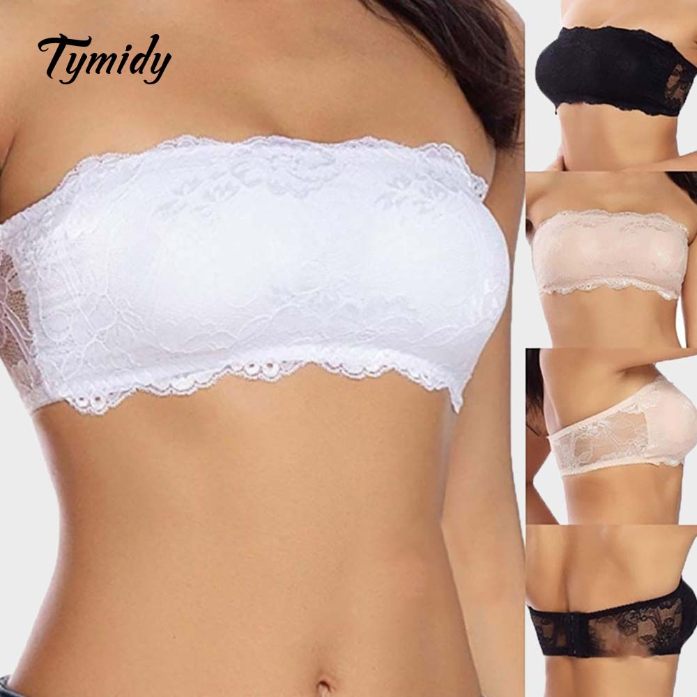 

Женская мода Сексуальное женское нижнее белье чистого цвета Выдолбленный невидимый бюстгальтер без бретелек