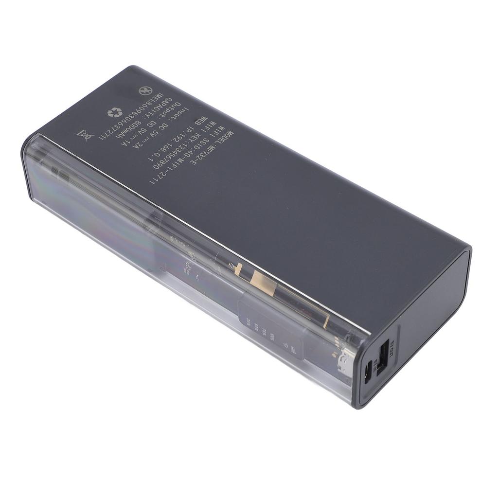 4G LTE Mobile Hotspot 300Mbps 2.4G 5.8G Dual Band WiFi Portable Router for Car Travel Camping 10 Users Connection MF932