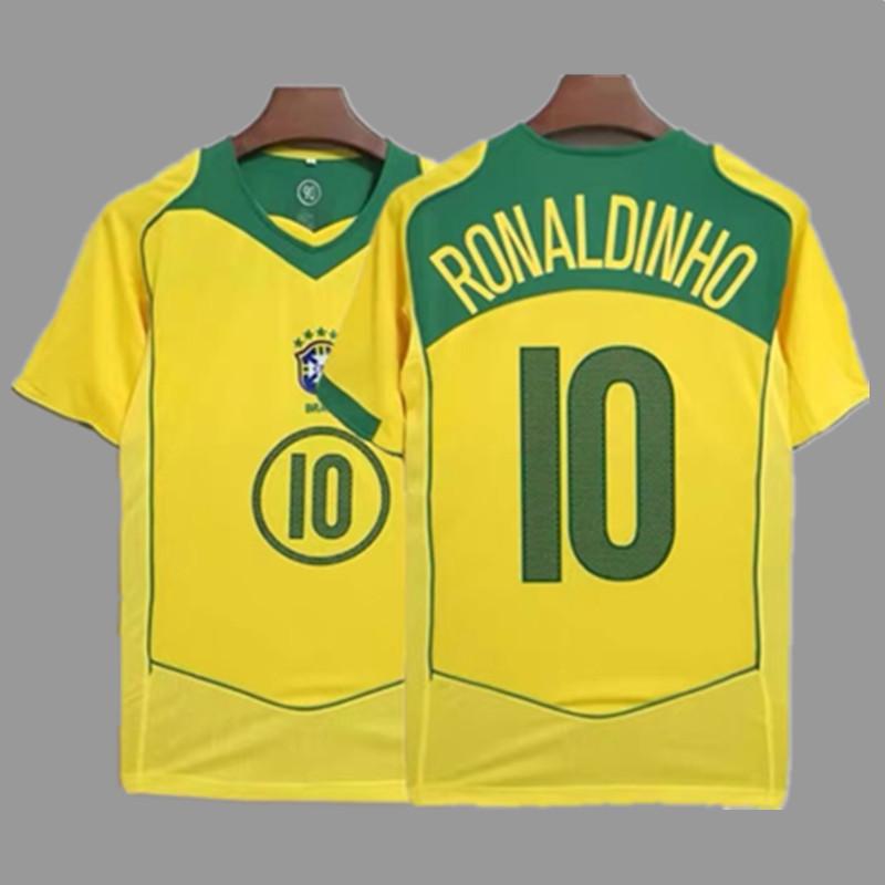 Frankreich Argentinien Deutschland Brasilien Nationalmannschaft Retro Trikot Fußballtrikot Klassisch Nostalgische Replik Thailändisches Trikot
