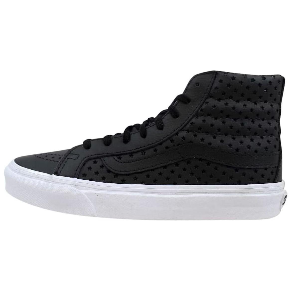 

Vans Sk8-Hi Slim Perf Stars унисекс кроссовки черные белые VN00018IITU 39