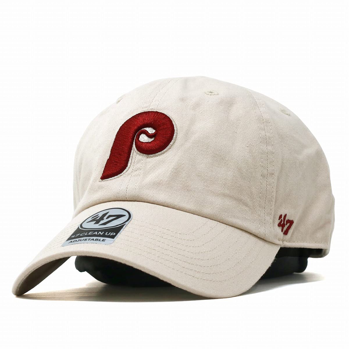 

Seven 47brand CAP Cap Cleanup P Philadelphia Phillies Free Size Bone (Forty Brand) Spring/Summer (Approx. 55-61cm) костяной
