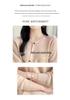 Autumn/Winter Wool Round Neck Asymmetrical Button Cardigan - Women's Loose Solid Color Cashmere Knitwear