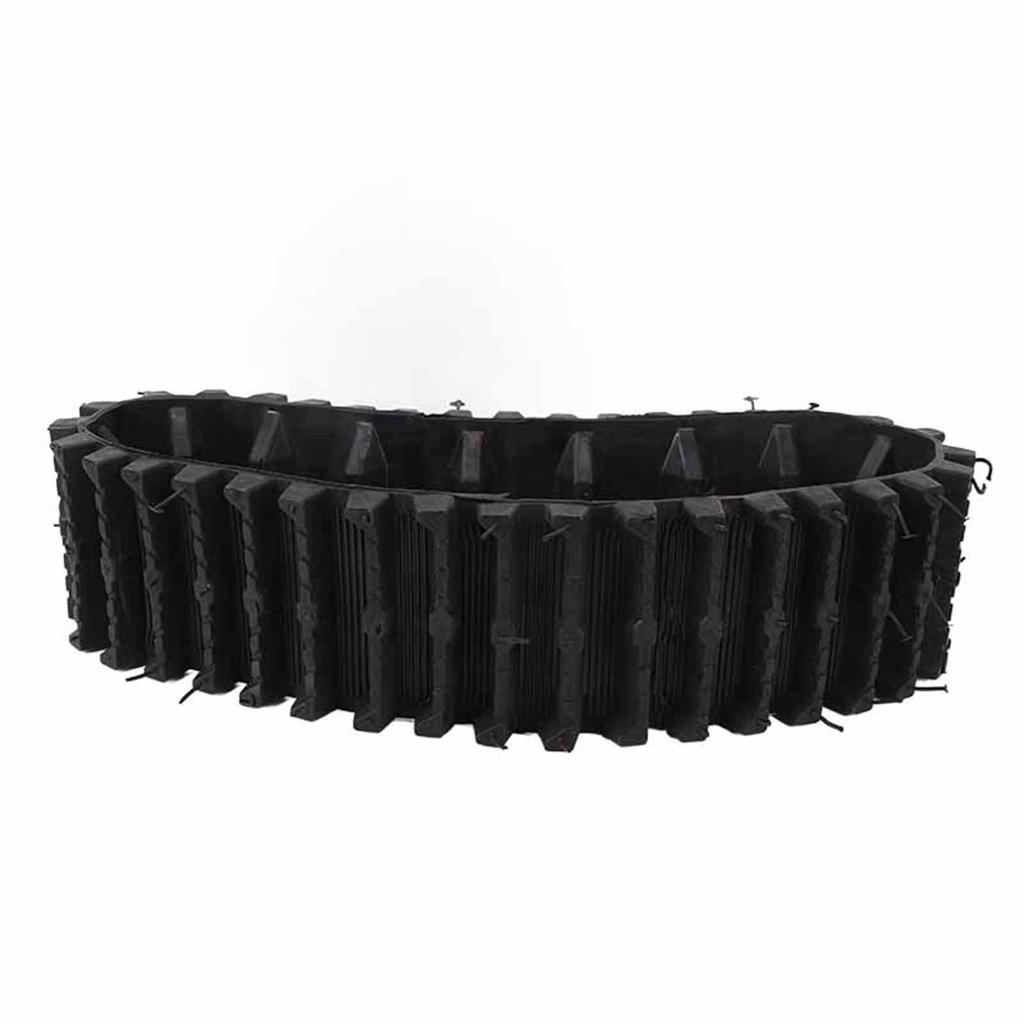 Kart Rubber Track Rubber Tracks Increased Traction Wheel Tire Track for ATV UTV Track Electric Snowmobile Snow Blower Kart