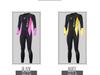 2019SCR Diving Suit Women's 3MM One-piece Snorkeling Surfing Thickened Thermal Swimsuit Long-sleeved Jellyfish