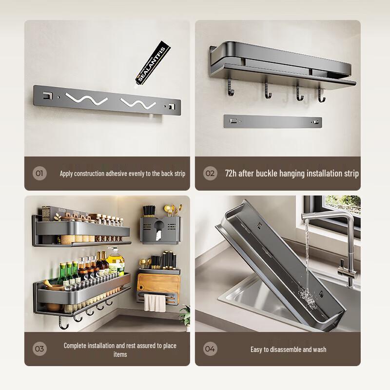 Seria ściennych organizerów kuchennych ErMo