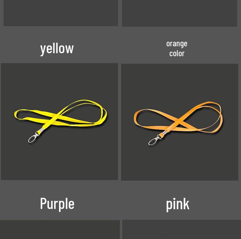 Pack of 50 Wide ID Lanyards for Students, School, Work, and Exhibition Badges