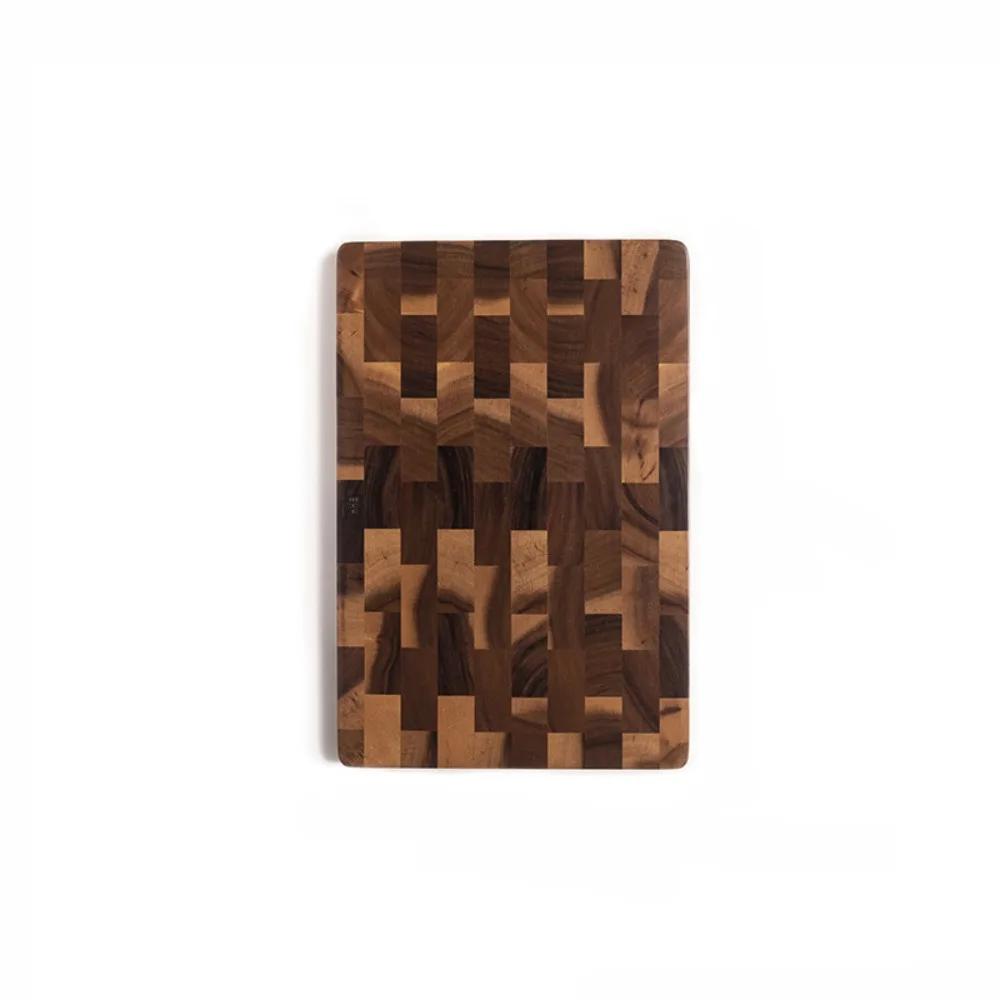 Acacia Wood Splicing Chopping Board Double-sided Using Damp-proof Cutting Board Rectangular Moldy Proof Chopping Block Baby Food